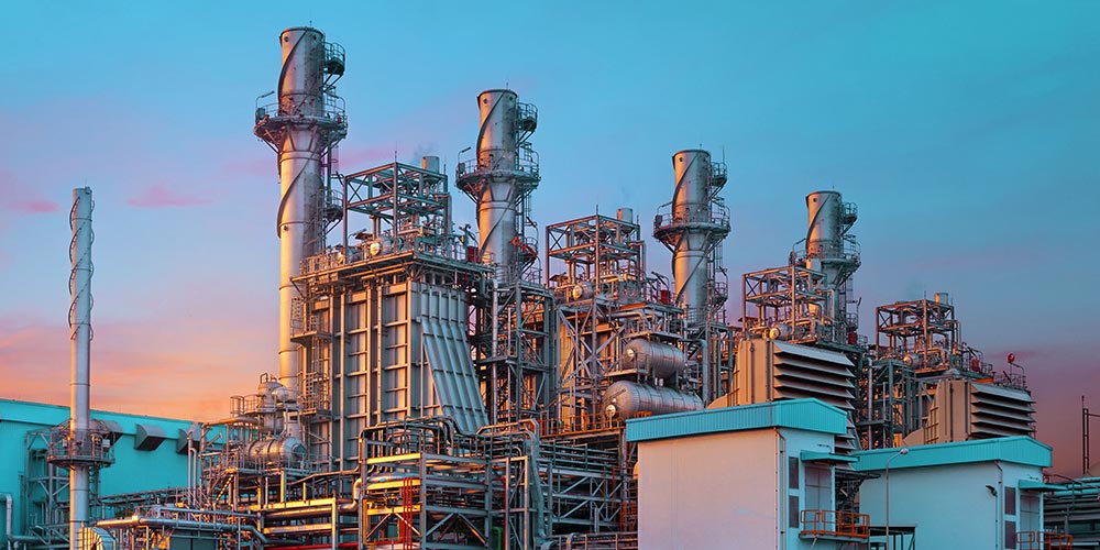 Petrochemical plant.