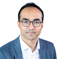Headshot of Gireesh Nair of Optravation.